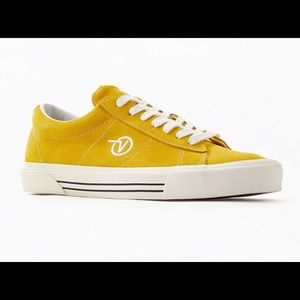 Vans Sid DX Anaheim Factory Yellow Suede Mens 10